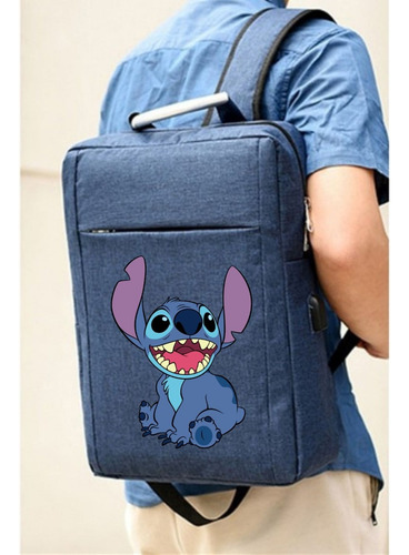 Maleta Morral Stitch  Maletín Bolso Backpack