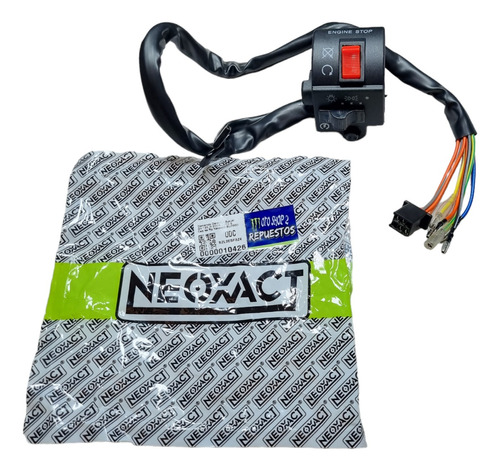 Comando Derecho Suzuki Gn 125 H 2004 2010 9 Cables Neoxact