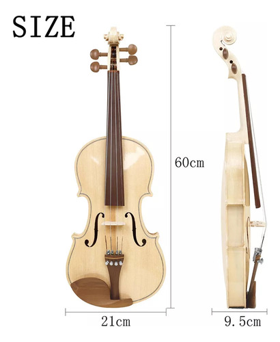 Kits De Violín 4/4 De Tamaño Completo Para