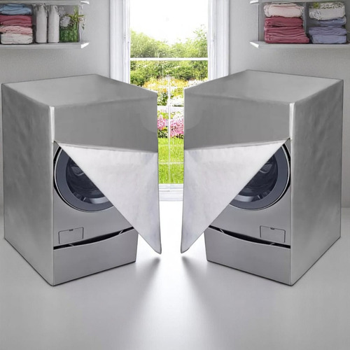 2x Forro Lavadora Y Secadora 130 Apertu Felpa Maytag