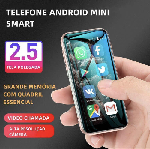 Celular Mini Smartphone 2,5 Pulgadas Android Dual Sim