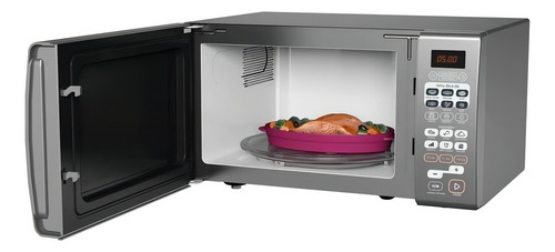Micro-ondas Brastemp Ative! BMA30 aço inoxidável 30L 127V