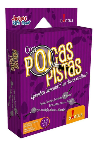 Juegos De Mesa Para Llevar Bontus Original Con Pocas Pistas