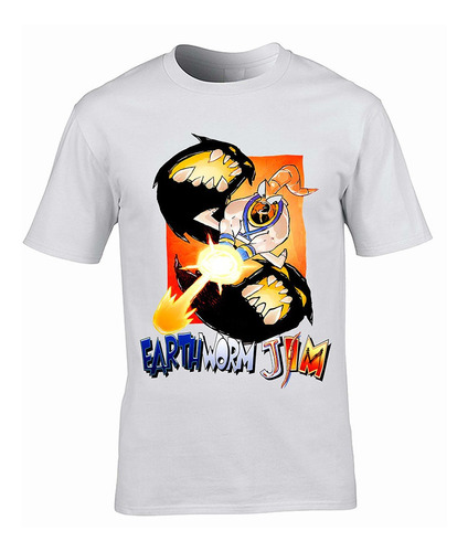 Remera Dtg - Earthworm Jim 01