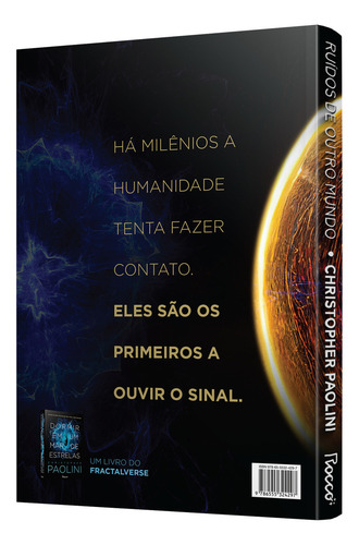 Ruídos De Outro Mundo: N/a, De Paolini, Christopher. Fractalverse, Vol. 1. Editorial Editora Rocco, Capa Mole, Edição 1 Em Português, 2024
