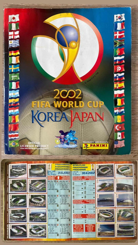 Álbum Lleno.copa Mundial Korean Japón 2002