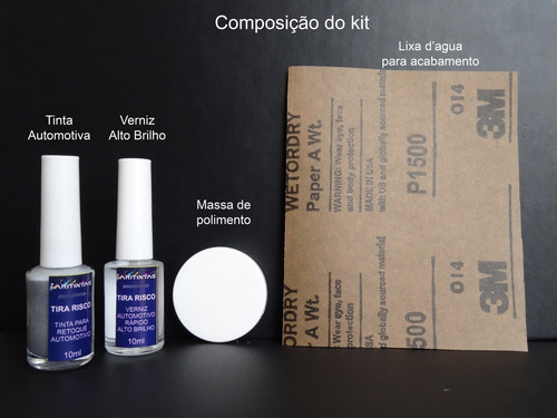 Tira Risco Cor Black Saphire Código 475 Para Bmw Com 10ml