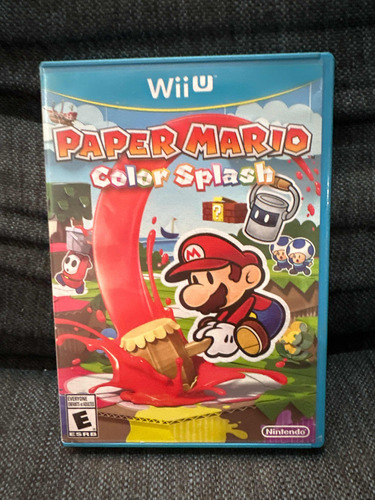 Paper Mario Color Splash Nintendo Wii U