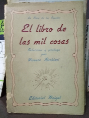 El Libro De Las Mil Cosas - Vicente Barbieri 
