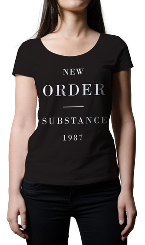 Remera Mujer Rock New Order Substance 1987 | B-side Tees