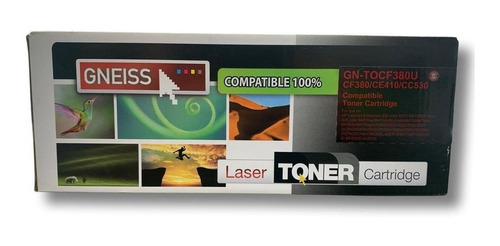 Toner Alternativo Gneiss Gn-tocf380u/ce410/cc530 Negro