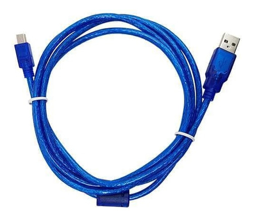 Cable Mini Usb A Usb 5 Pines De 1.5 Mts Con Filtro