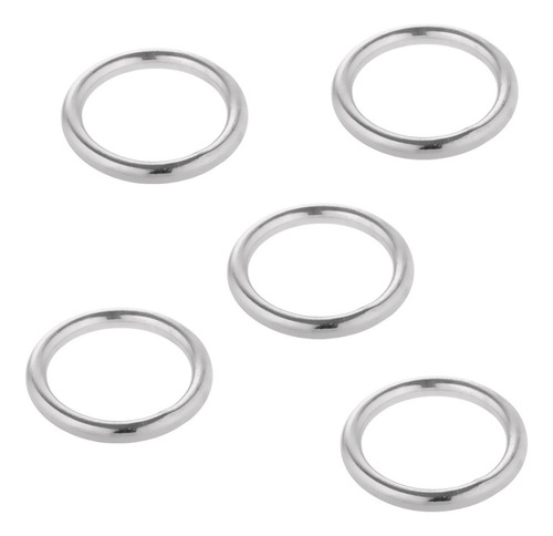 5x 5 Unids / Set Pulido 304 Acero Inoxidable O S Conector De