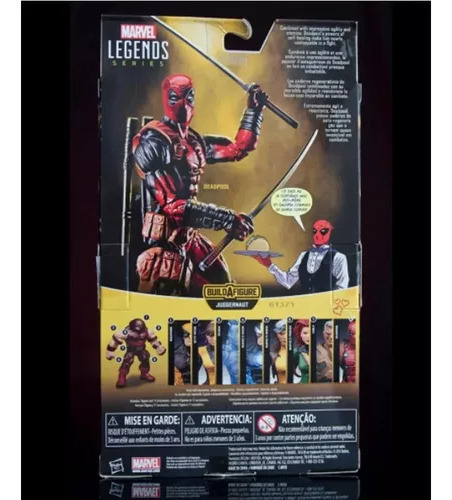 Boneco de ação Legends Marvel X-man Deadpool Bjd
