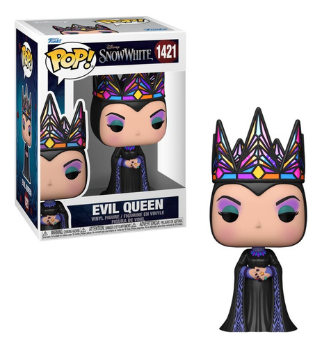 Boneco Funko Pop! Disney Branca De Neve Rainha Má Vest Preto