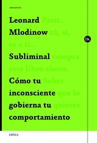 Subliminal - Mlodinow,leonard