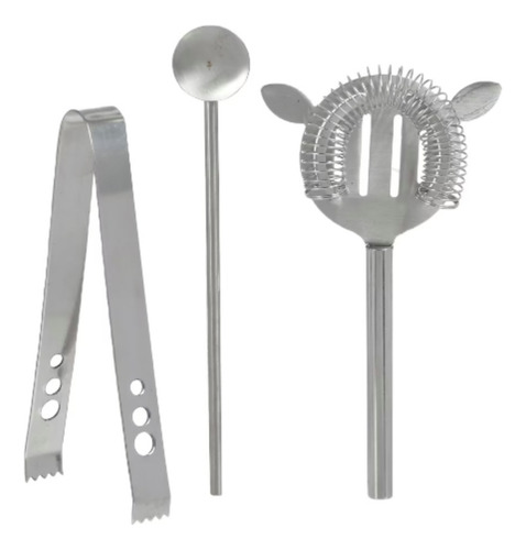 Remate! Set De Mixologia Crown Baccara 5 Pzas Bar Cocktail