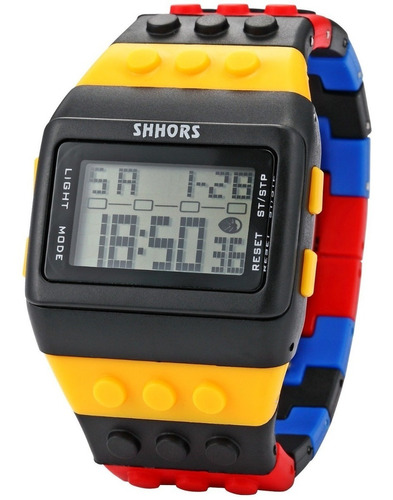 Reloj Digital Hombre Compatible Lego Shhors