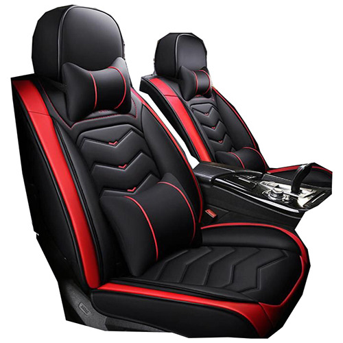 Fundas De Asiento Lujo Negro Rojo Jl Mg 350 11/12 1.5l