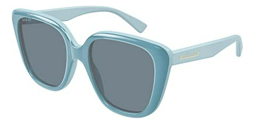 Gafas De Sol Para Mujer Gucci Gg1169s 004 Azul Claro/azul Oj