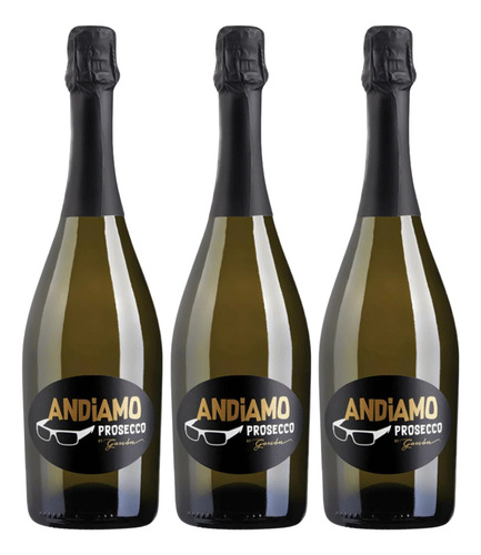 Pack De 3 Vino Espumoso Andiamo Prosecco 750ml