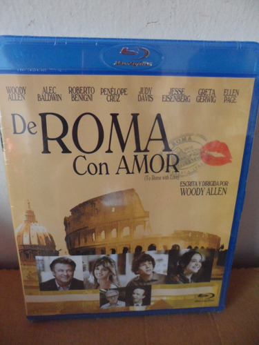 To Rome With Love Blu Ray Woody Allen, Penélope Cruz