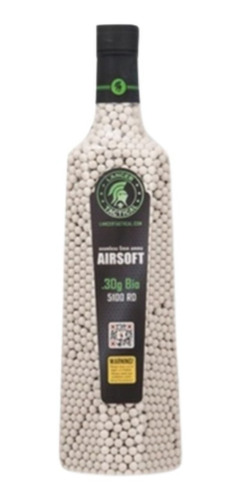 5100 Bbs Blancos .30g Lancer Tactical Airsoft 6mm Xtreme C