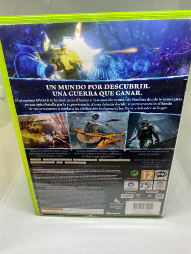 Jogo Avatar: The Game Xbox 360 Ação E Exploração
