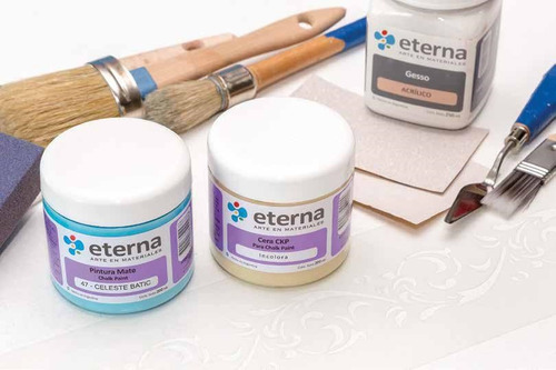 Imagen 1 de 5 de Pintura Mate Chalk Paint-tiza Eterna 200ml
