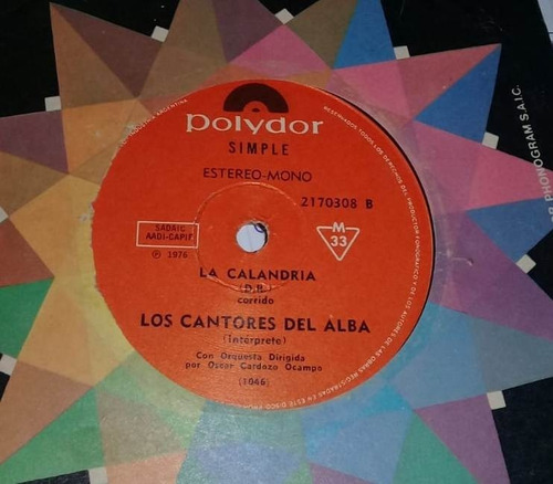 Cantores Del Alba No Toquen Vals La Calandria Simple Kktus