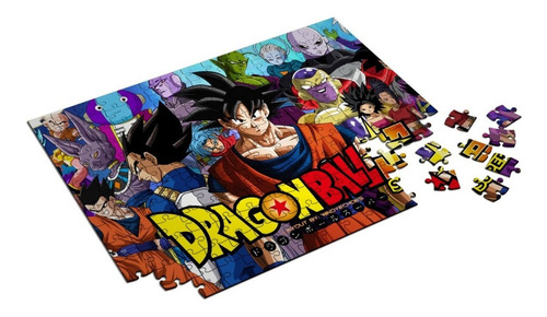 Quebra Cabeca Dragon Ball Super Personalizado 165 Peças