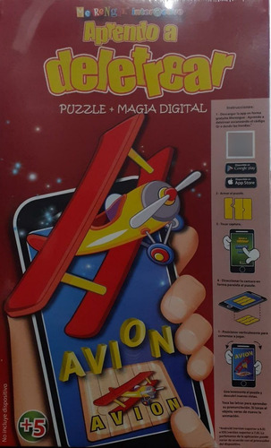 Puzzle Digital Aprendo A Deletrear 106 Milouhobbies