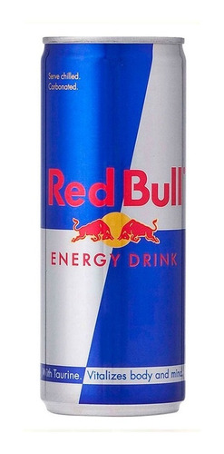 Lata Bebida Energizante Red Bull 250 Cc