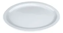Comprar 12 Platos Tampiqueños Ovalado Melamina Vencort 34 Cm Color Blanco Ovalado Tampiqueño