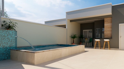 Imagem 9 de 21 de Casa Com Piscina, Área Gourmet Com Churrasqueira, No Jardim Palmeiras Em Itanhaém, Aceita Financiamento Bancário