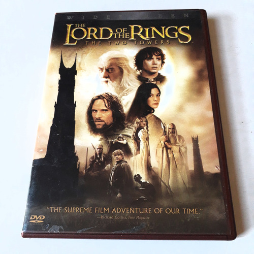 2 Dvd  Lord Of The Rings     The Two Towers    Americano