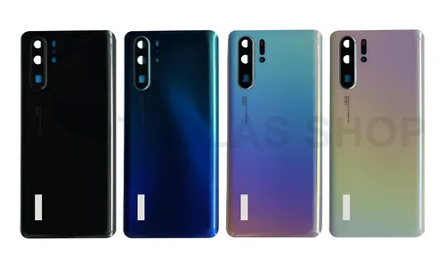 Tapa Trasera Con Cristal C mara Para Huawei P30 Pro Aurora