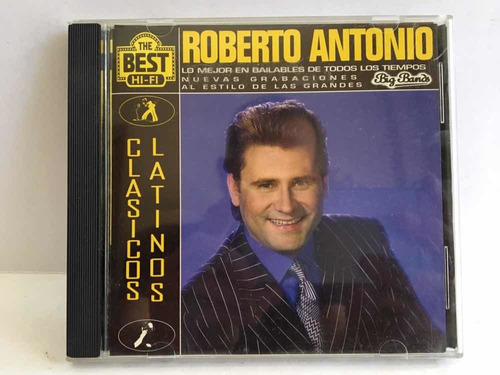 Cd Roberto Antonio Clásicos Latinos Grandes Éxitos 1998