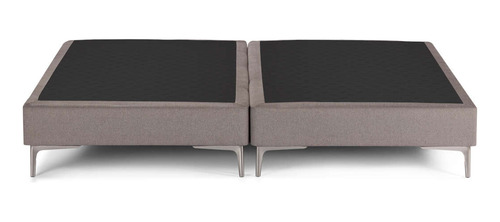 Base Cama Europea Rosen Super King 200 X 200 Cm Ceniza Color Gris