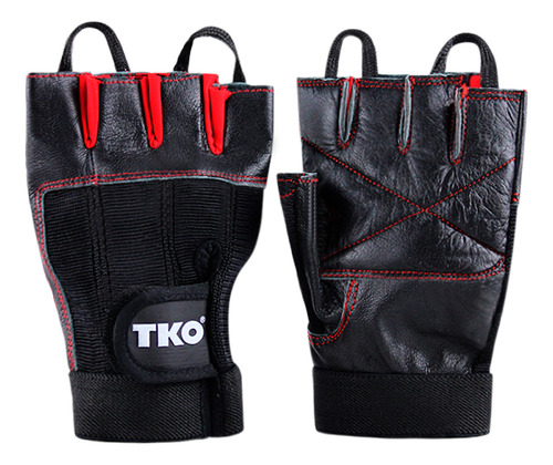 Guantes De Entrenamiento Xl Negro-rojo Tko