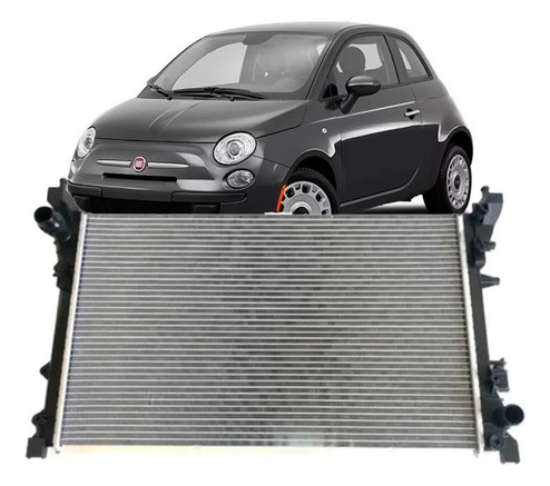 Radiador Fiat 500 1.4 8v/16v 2012 2013 2014 2015 2016 2017