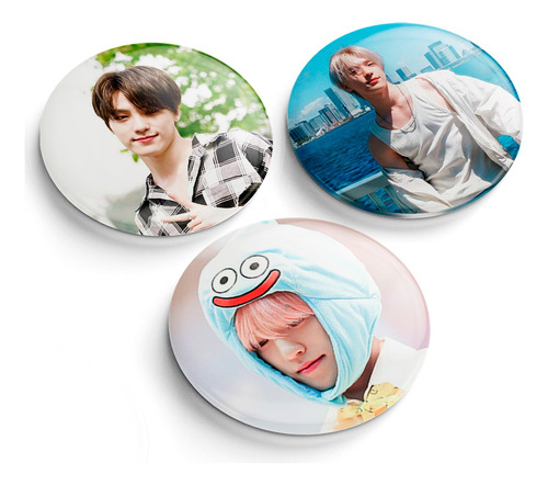 Bottons Seventeen 3,5cm - Kpop Kit 9 Lee Chan