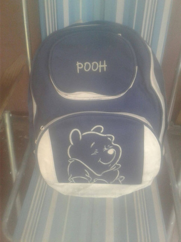 Mochila Winnie The Pooh.solo Detalles Esteticos Menores 