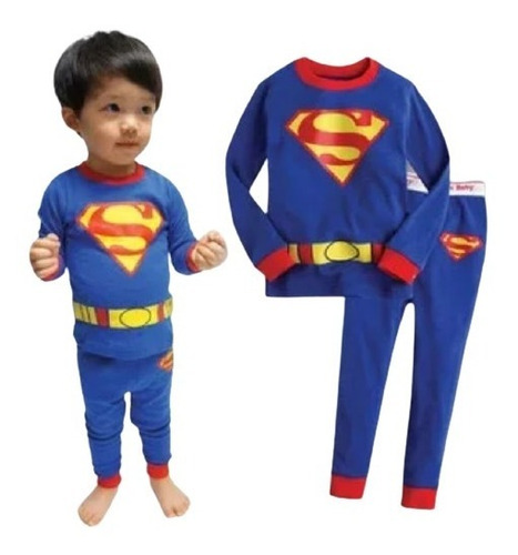 Pijama Azul Superman