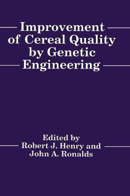 Libro Improvement Of Cereal Quality By Genetic Engineerin...