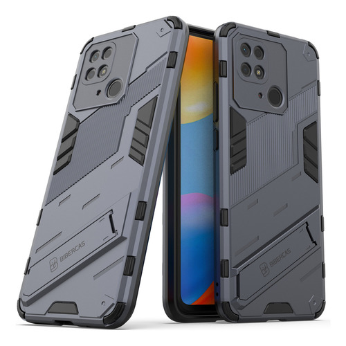 Case Uso Rudo Pengke Para Xiaomi Redmi 10c + Mica Cristal