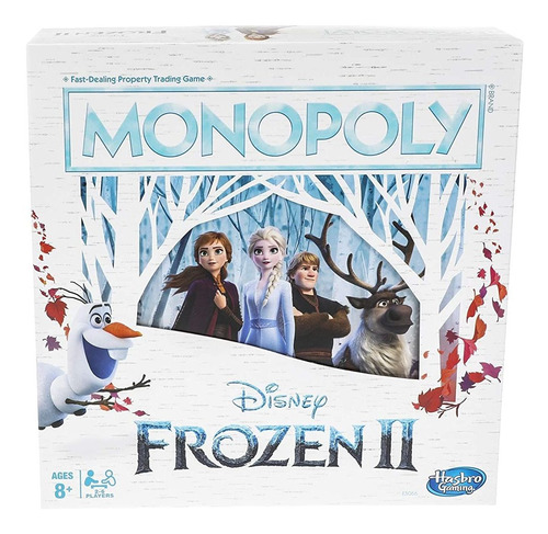 Monopolio Frozen 2 - Juegos De Mesa Hasbro