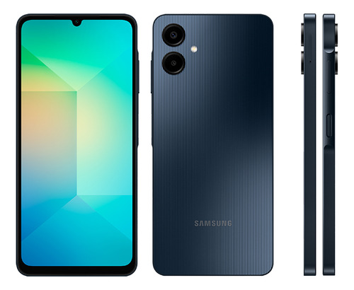 Smartphone Samsung Galaxy A06 4g 6.7 Octa Core 128gb 4gb Cor Azul-escuro Azul-escuro