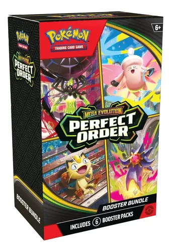 Pokémon Tcg:mega Evolution- Perfect Order- Booster Bundle-en