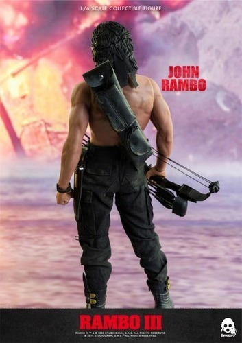 John Rambo 1/6 Sylvester Stallone Rambo Ill Threezero